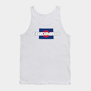 Colorado Colored State Tank Top